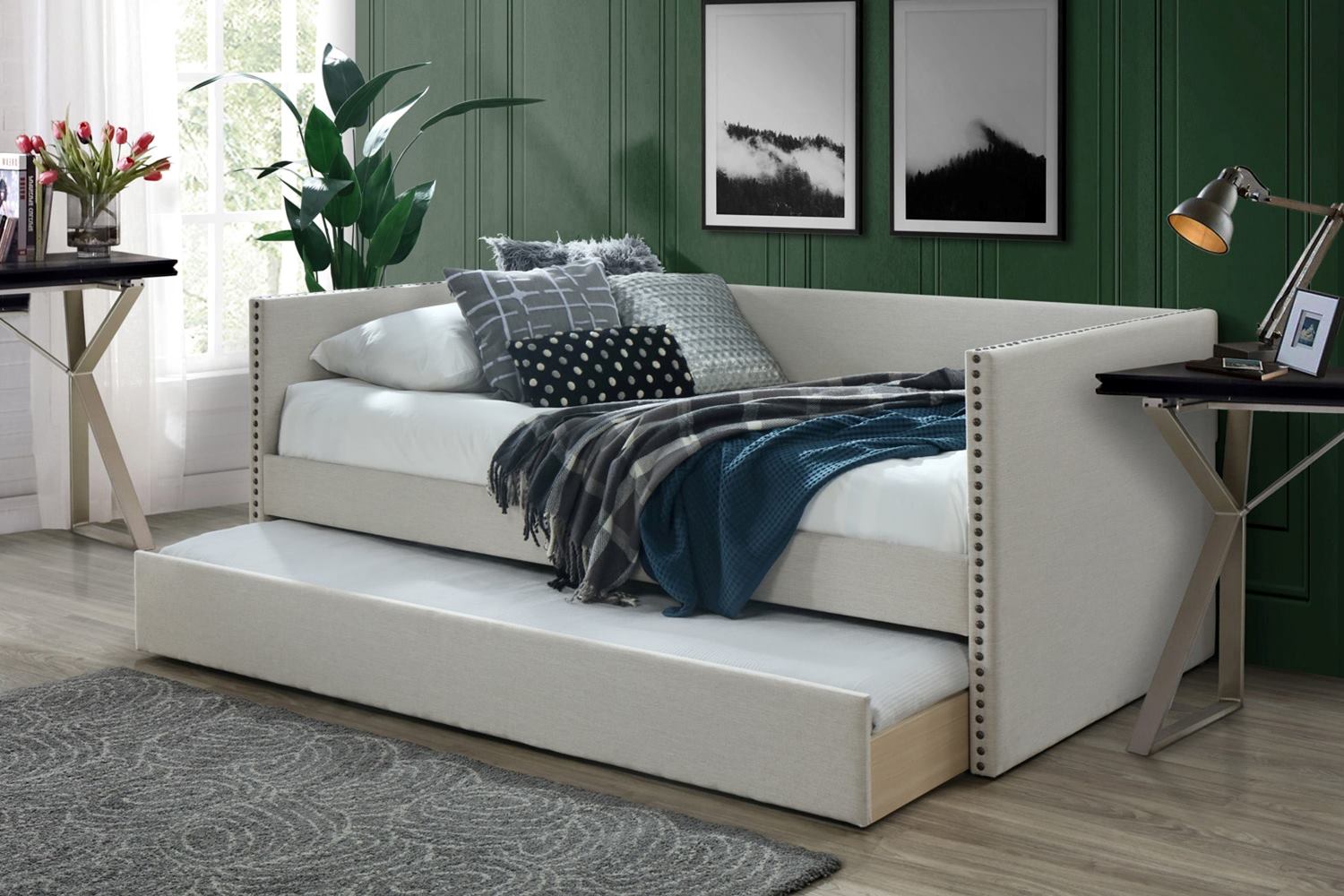 Love&Kush Sofabed Daybed with Trundle